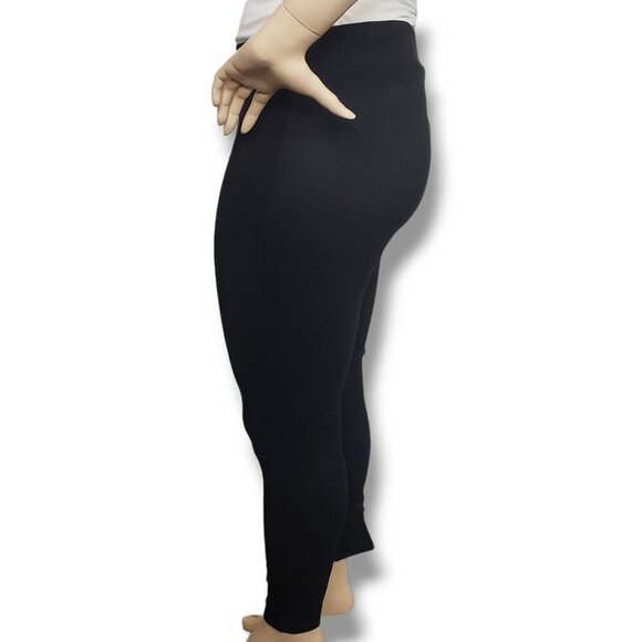 Torrid Suede Legging Womens 1X Full Length‎ Signature Waist Black - Picture 7 of 11